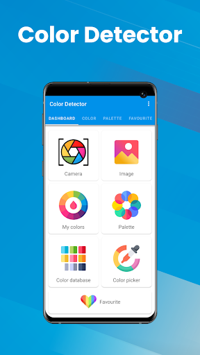Android application Color Detector screenshort
