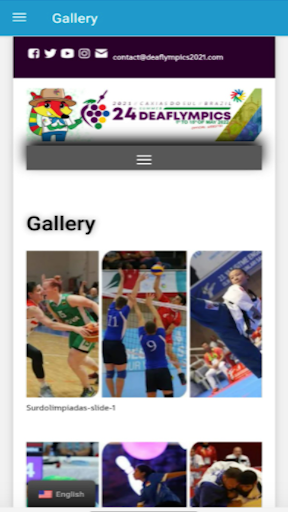 Deaflympics Caxias 2021 Screen 2