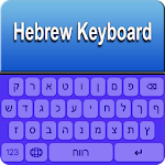 Cover Image of Baixar Hebrew English Keyboard  APK