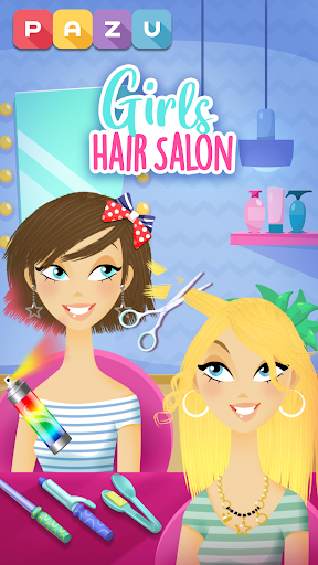Girls Hair Salon - Hairstyle makeover kids games  screenshots 1