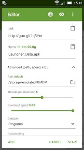 Advanced Download Manager & Torrent downloader Varies with device APK screenshots 6