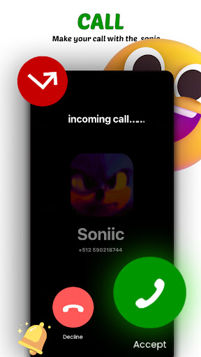 لعبة Blue soniic video call apk مهكر3