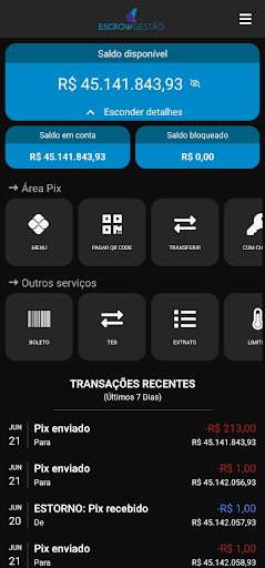 Escrow Gestão Screen 2