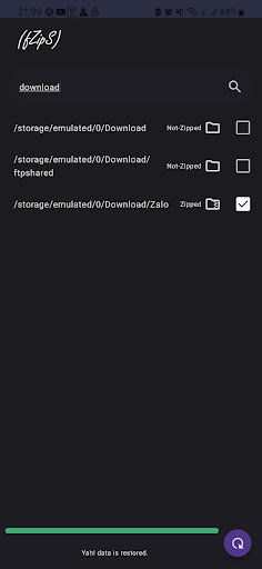 Folder SecureZip Screen 3