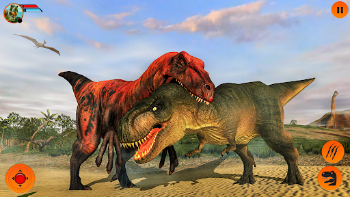 Real Dinosaur Simulator Games – Dino Attack 3D 3.1 screenshots 1