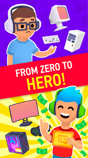 Idle Streamer - Tuber game - Simulation - games