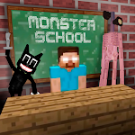 Cover Image of Tải xuống Monster School for Minecraft  APK