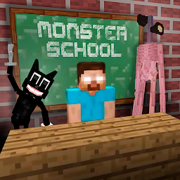 Εικόνα εικονιδίου Monster School for Minecraft