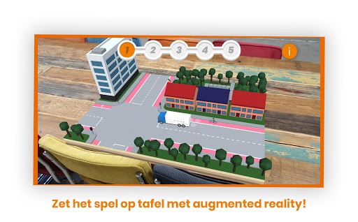 Android application Uit de hoek screenshort