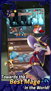 #1. Grow Mage (Android) By: HADEULSOFT