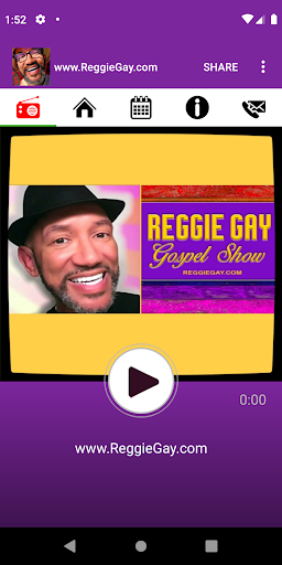 Reggie Gay - Gospel Music Screen 2