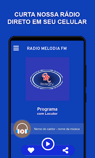Android application Rádio Melodia FM screenshort