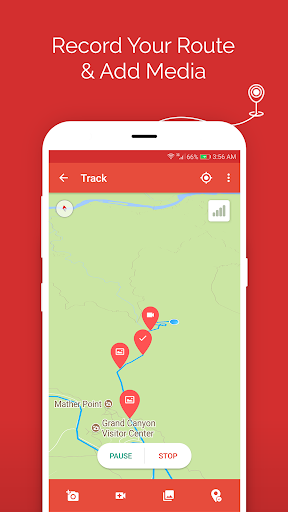 Android application Traverous - Travel Journal screenshort
