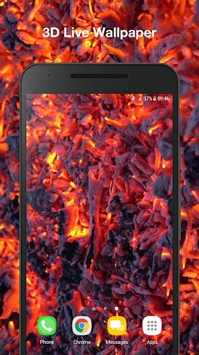 Android application Bonfire Live Wallpaper Pro screenshort