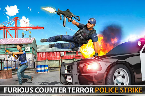De politie gaat terrorismeschieten tegen - FPS Strike War