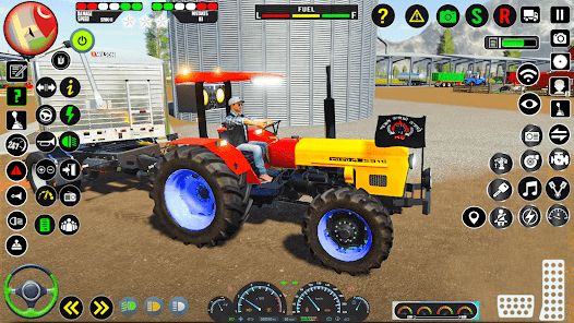 Captura de Pantalla 1 juegos tractores agricolas 3d android