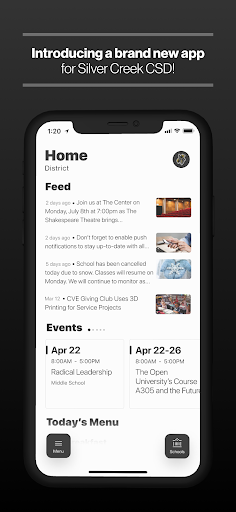 Android application Silver Creek CSD screenshort