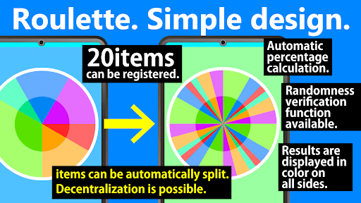 Roulette. Readout of results Screen 2