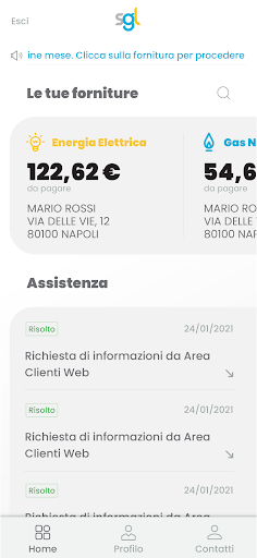 Semplice Gas & Luce Screen 2