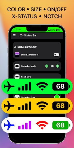 iCenter iOS 16: X - Status Bar 4