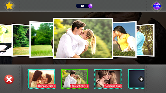 Romantic Kiss Puzzle For Adult