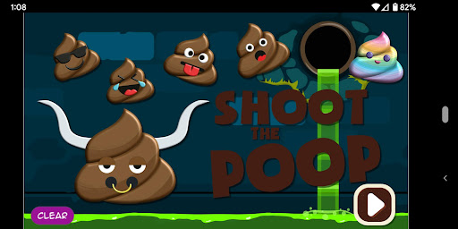 Android application Shoot the Poop AR Game screenshort