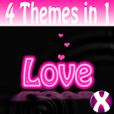 Neon Heart Complete 4 Themes icon