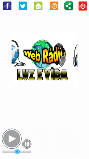 Android application Web Rádio Luz e Vida Online screenshort