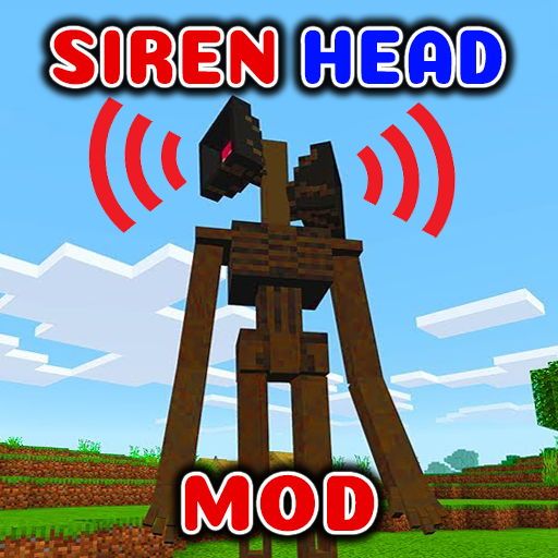 Mod Siren Head for mcpe logo