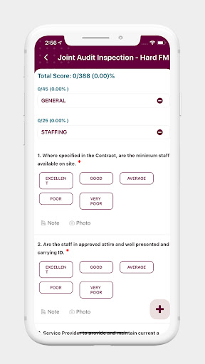 Provis Connect Mangement Inspe Screenshot