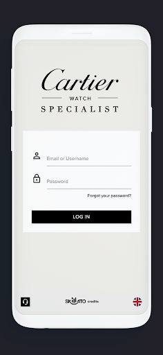 Android application Cartier Watch Specialist screenshort