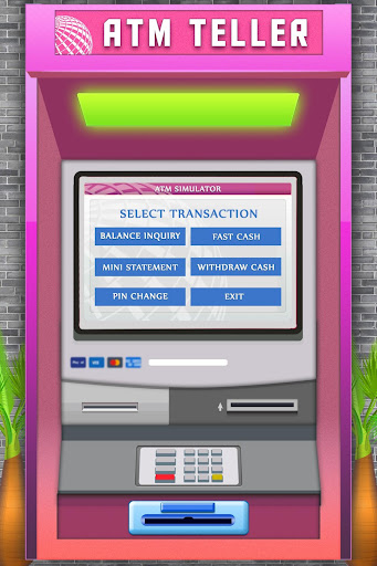 ATM Machine : Bank Simulator Screen 2