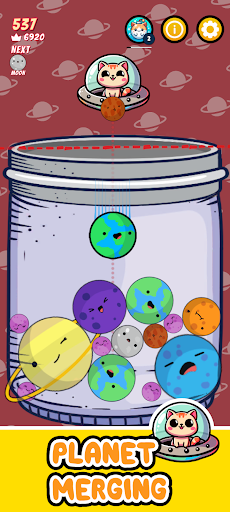Android application Galaxy Jar - Drop and Merge screenshort