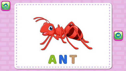 Screenshot of Numbers, ABC, Spelling Tracing
