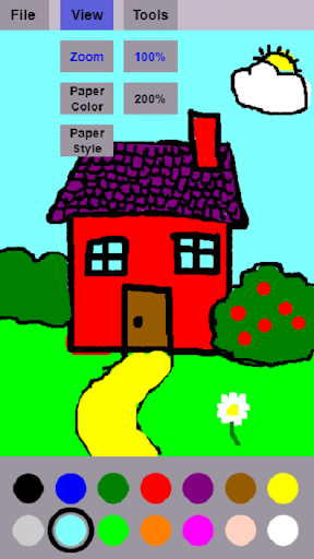 Android application drawing pad for beginners screenshort