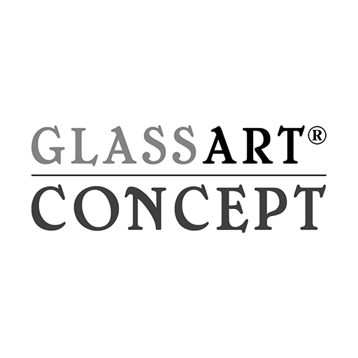 Glass Art Concept logo