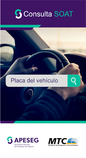 Android application Consulta SOAT screenshort