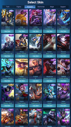 Skin Config Legend Mobile Screenshot 3 - AppWisp.com