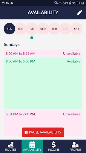 Android application Tyltgo Courier: Deliver & earn screenshort