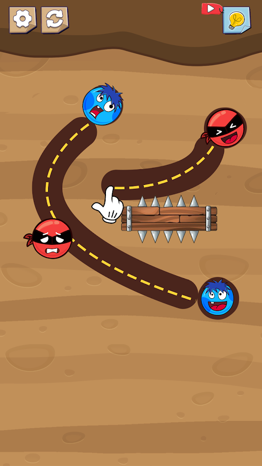 #2. Crazy Fellas (Android) By: BeesPuzzles