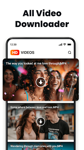 Video Downloader &Video Player Screenshot 1 - AppWisp.com