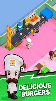 Burger Shop game - My cafe 3d - Screenshot 2