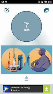 Tap2Toss : Custom Coin Toss 3D