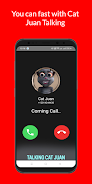 Cat Juan Talking Fake Call Screenshot