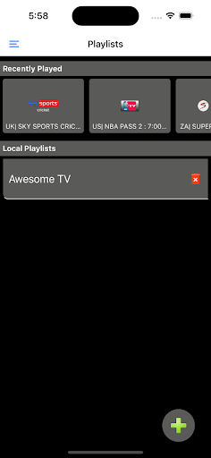 IPTV Streamer - M3U Player Screen 2