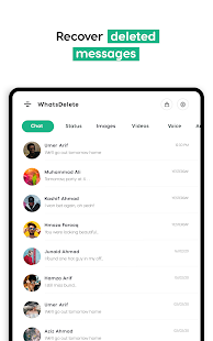 WhatsDelete: Recover Messages Tangkapan layar