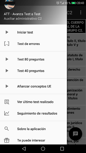 Auxiliar administrativo C2 Screen 2
