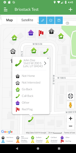 Android application Brio Sales screenshort