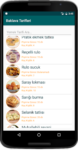 İnternetsiz Baklava Tarifleri Screenshot 3 - AppWisp.com