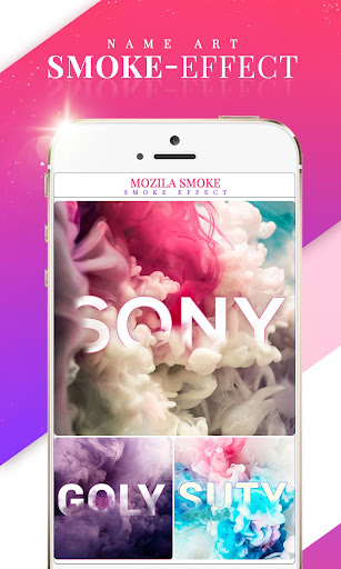 Smoke Effect Name Art Pro